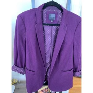 The Limited Purple Blazer